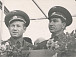 П.И. Беляев и А.А. Леонов в г. Череповце на трибуне, июнь 1965 г. Госкаталог